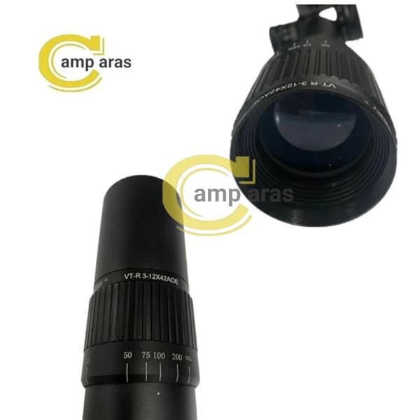 دوربین تفنگ دیسکاوری مدل VT-R 3-12×42 AOE — تصویر ۷