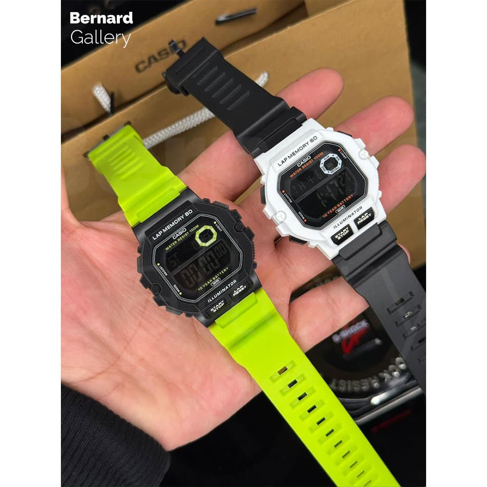ساعت مچی کاسیو Casio General WS-1400H Green — تصویر ۲