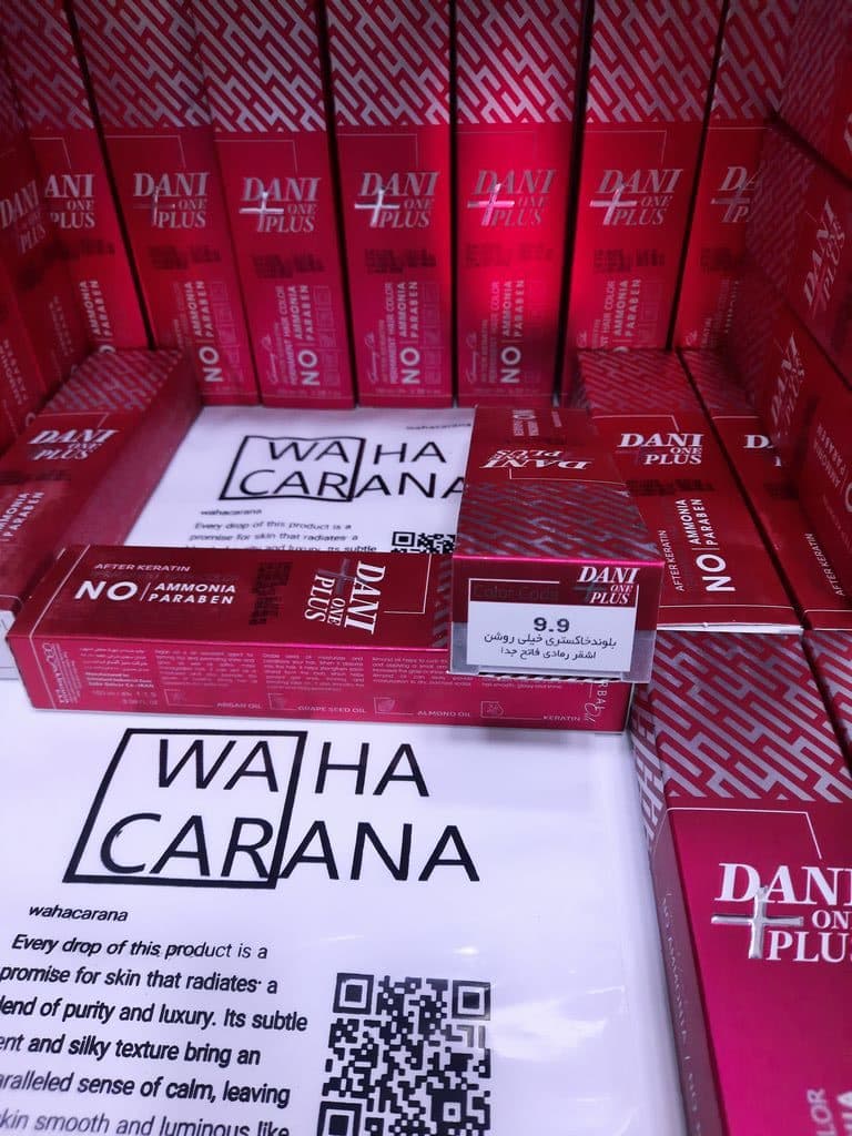 رنگ مو دنی وان شماره 9.9 حجم 100 میلی لیتر رنگ بلوند خاکستری خیلی روشن — تصویر ۲