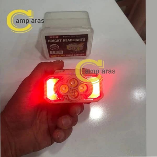 چراغ پیشانی هدلایت غواصی سنسوردار HX-815S COB اورجینال — تصویر ۳