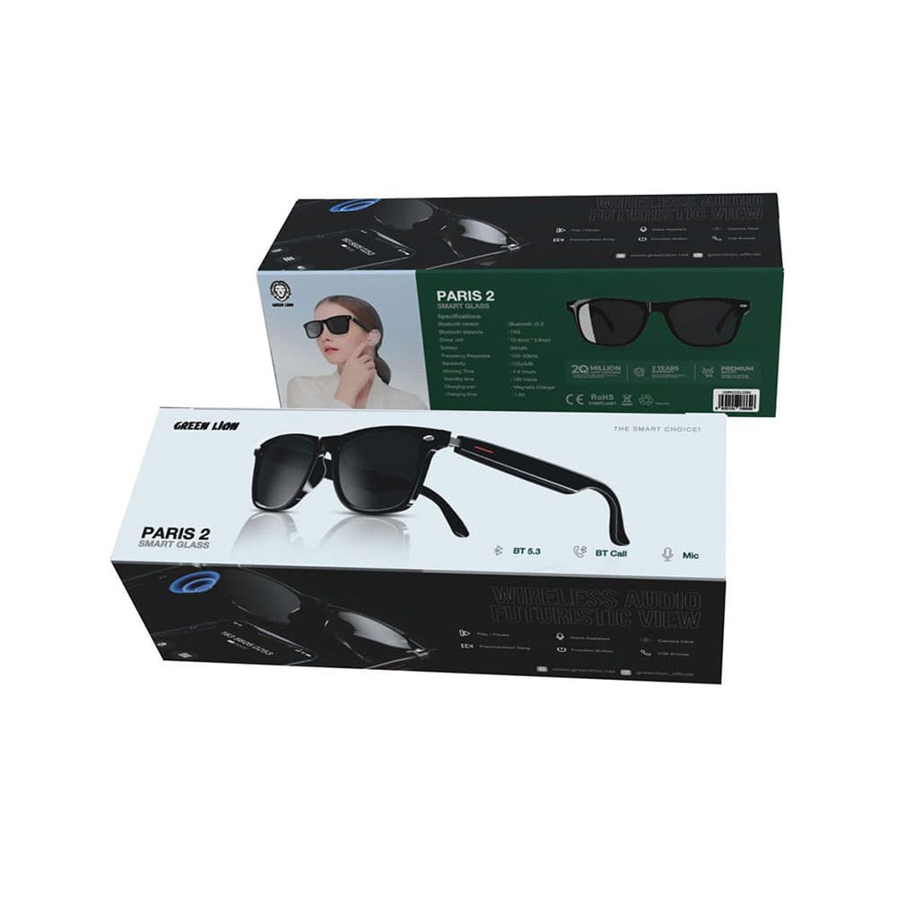 عینک هوشمند گرین لاین مدل پاریس Green Lion Paris Smart Glasses