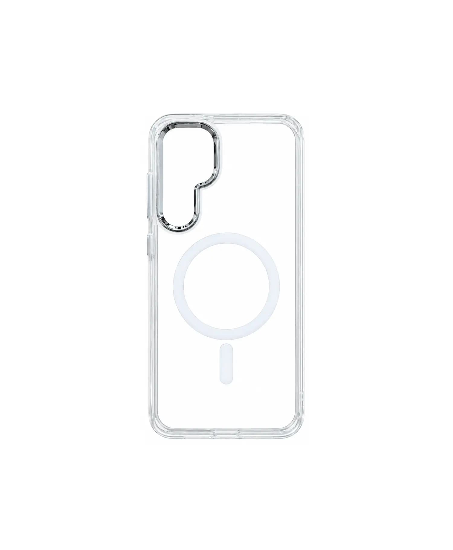 قاب شفاف مگسیف دار بلکین گوشی موبایل Samsung S24 FE