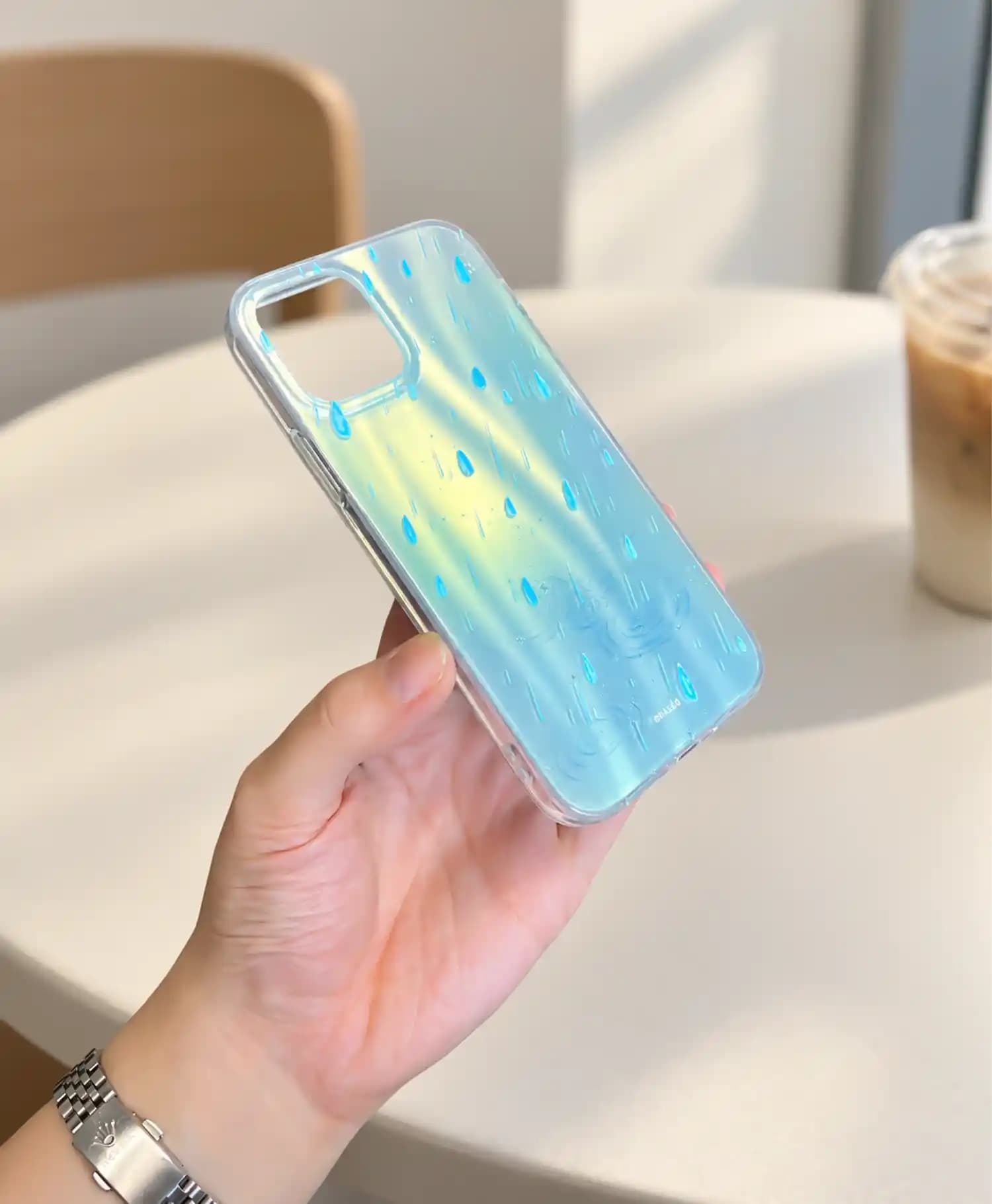 قاب دور شفاف IMD طرح دار گوشی موبایل Iphone 12 — تصویر ۴