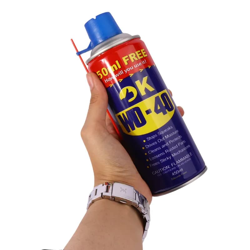 اسپری روان کننده چندکاره OK WD-40 450ml — تصویر ۴