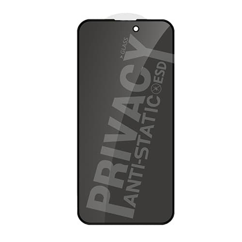 گلس فول چسب شیشه ای Privacy IPHONE