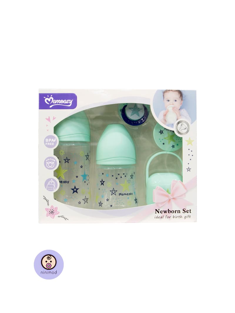 ست شیشه شیر نوزاد مامایزی momeasy