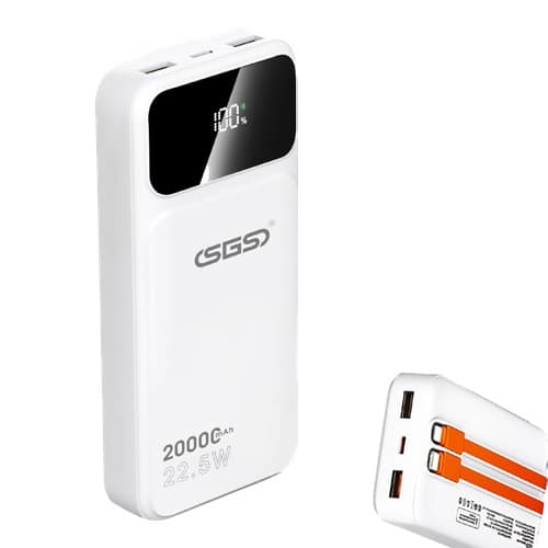 پاوربانک SGS SPB20 22.5W 20000MAH