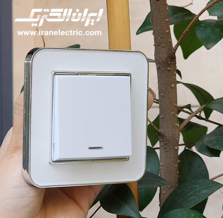 سوکت تلفن+شبکه ارس سیلور سفید میان سفید — تصویر ۴