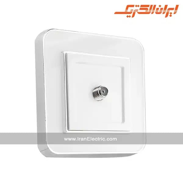 پریز آنتن SAT ارس سیلور سفید میان سفید