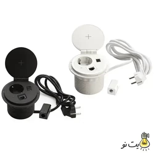پریز توکار ملونی مدل 10032 — تصویر ۳