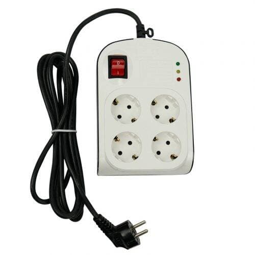محافظ برق صوتی تصویری 4 خانه پارت الکتریک با کابل 3 متری مدل PE8792