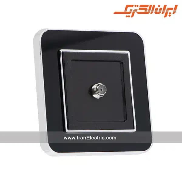 پریز آنتن SAT ارس سیلور مشکی میان مشکی