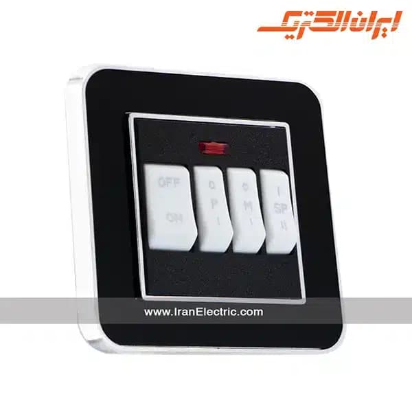 کلید کولر ارس سیلور مشکی میان مشکی