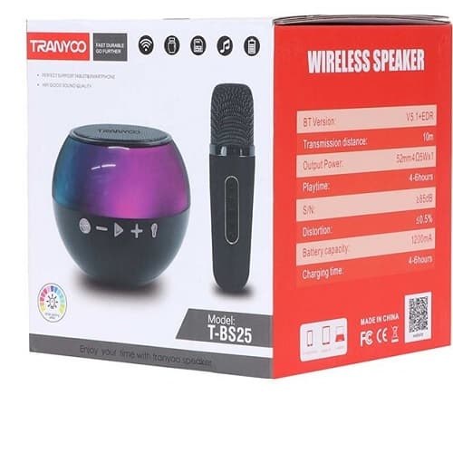 اسپیکر بلوتوثی Tranyoo BS25 — تصویر ۳