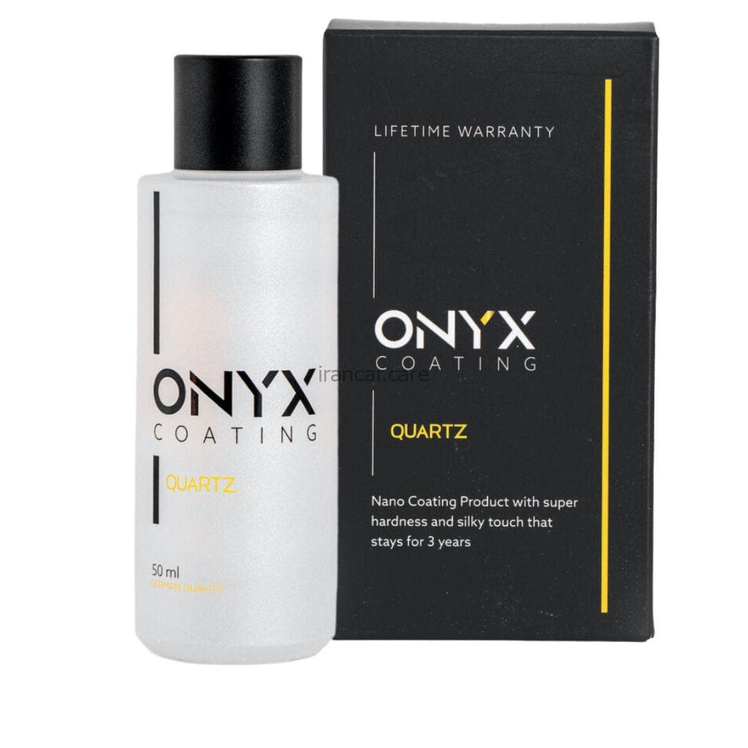 پوشش نانو سرامیکی بدنه خودرو اونیکس Onyx Coating Quartz Ceramic Coating