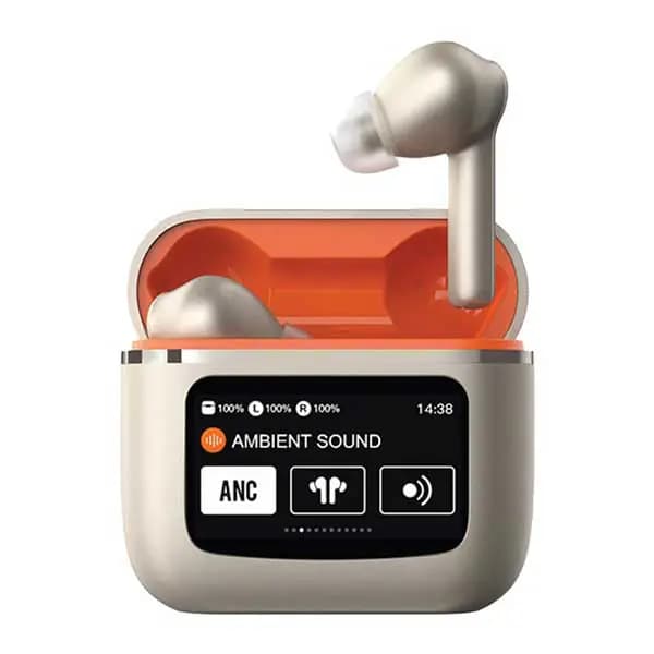 ایرپاد Green Lion TouchWave ANC LCD Touch Screen Earbuds دارای صفحه نمایش لمسی — تصویر ۳