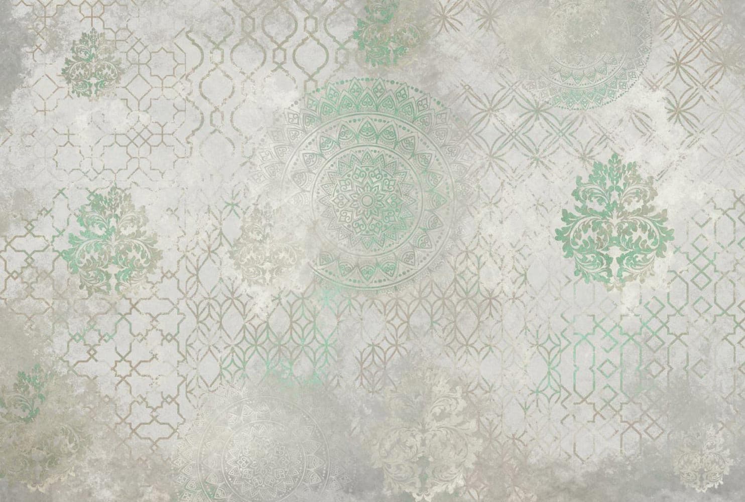 کاغذ دیواری مدل پتینه M13395800 — تصویر ۵