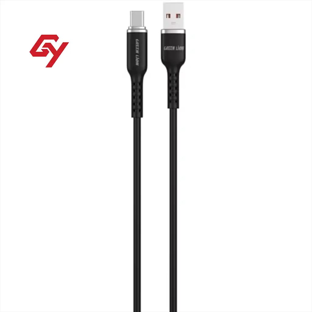 کابل شارژ LED دار USB-A به Type-C گرین لاین — تصویر ۳