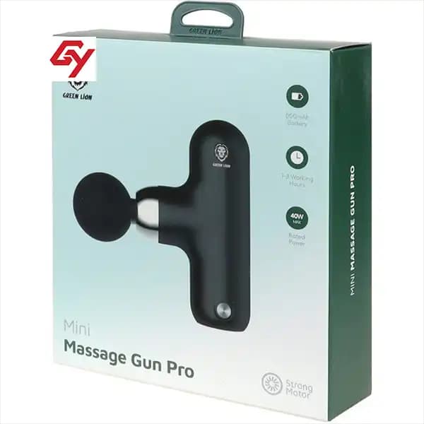 ماساژور دستی مینی گرین لاین مدل Green Lion Mini Massage Gun Pro — تصویر ۲