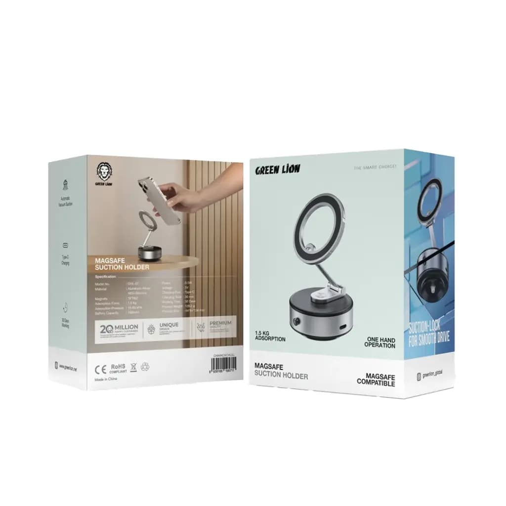 هولدر وکیوم پایه دار مگ سیف GreenLion Magsafe Suction Holder