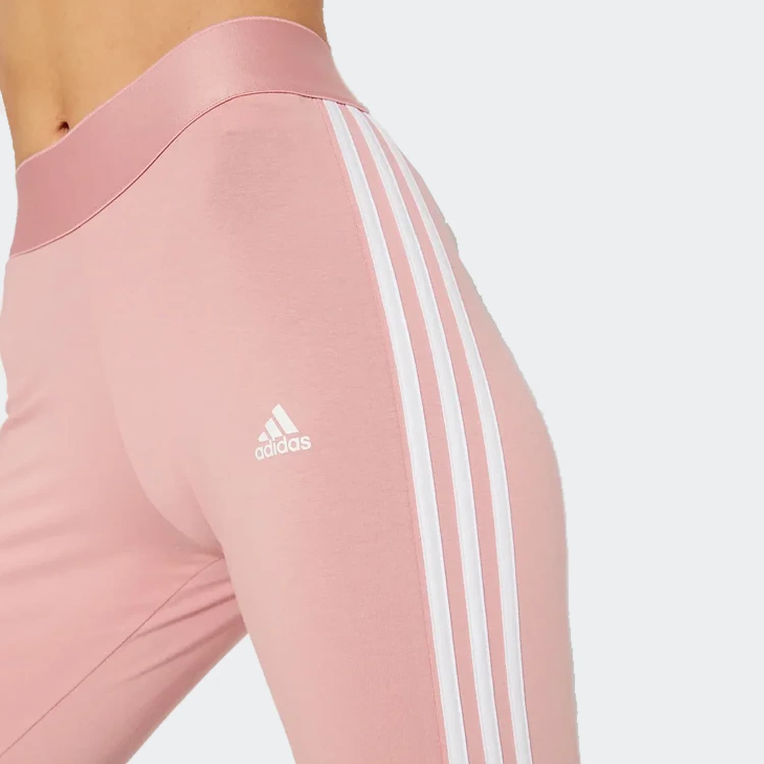 لگ زنانه آدیداس مدل LOUNGEWEAR ESSENTIALS 3-STRIPES LEGGINGS — تصویر ۳