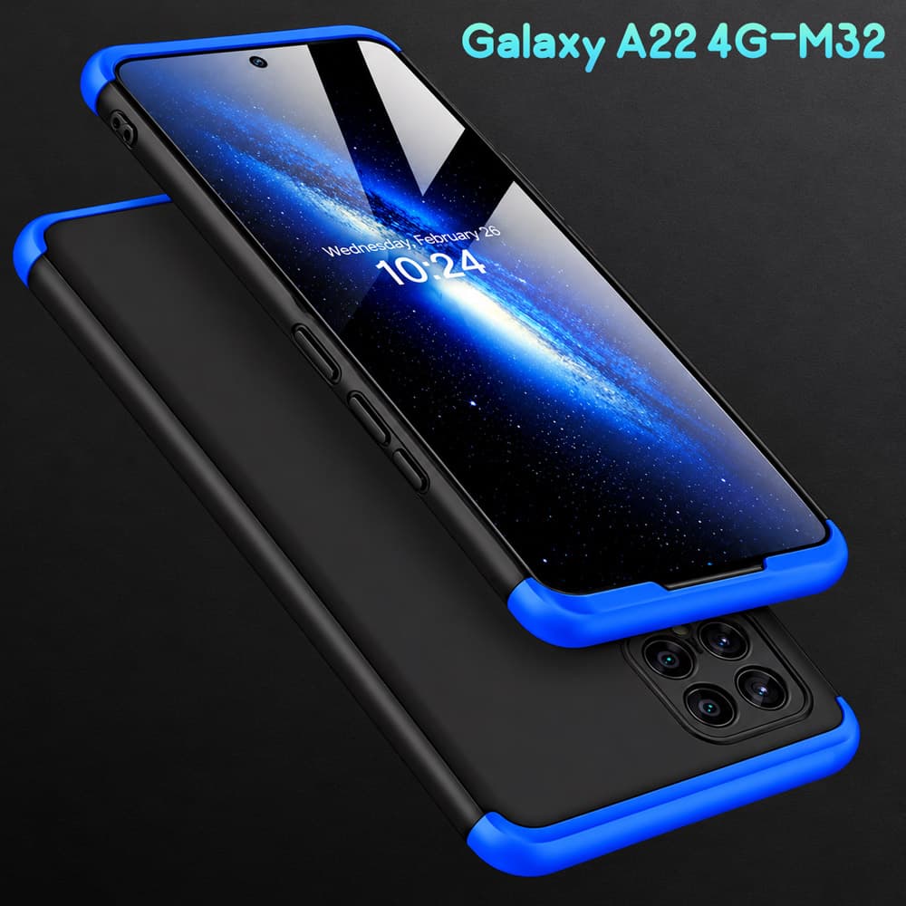قاب محافظ 360 درجه GKK گوشی Galaxy M32 4G — تصویر ۸