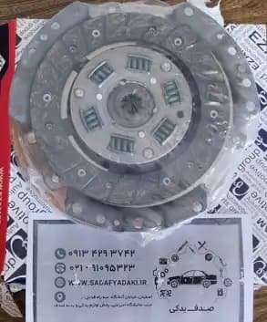 دیسک و صفحه کلاچ (کیت کلاچ ) پراید پلاس X 100 عظام — تصویر ۲