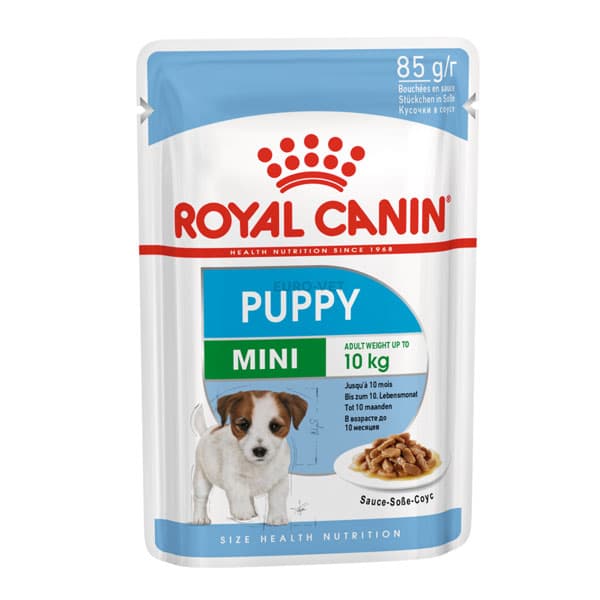 غذای پوچ مینی پاپی رویال کنین Mini Puppy — تصویر ۲