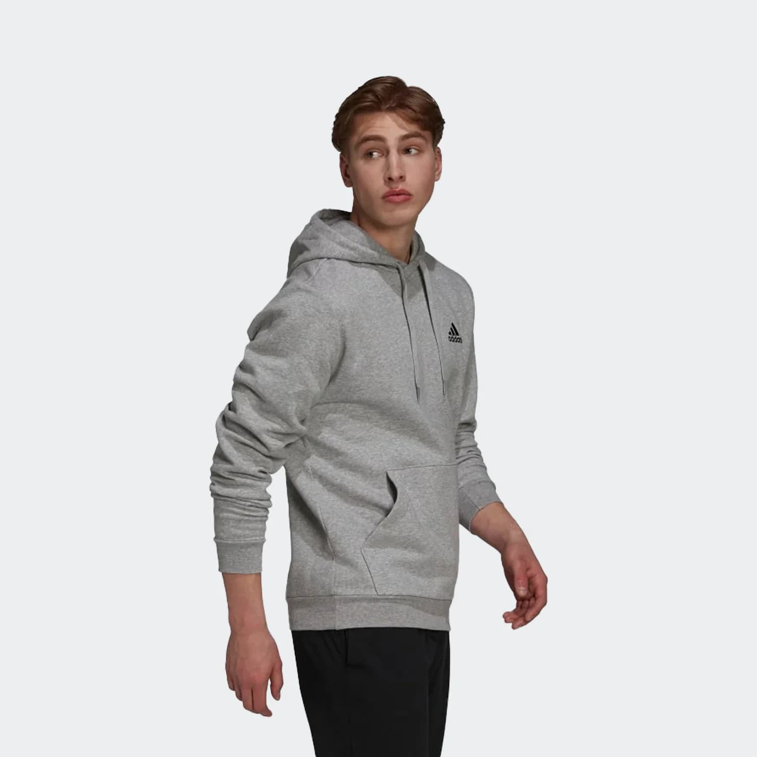 هودی مردانه آدیداس مدل Essentials Fleece Hoodie — تصویر ۲