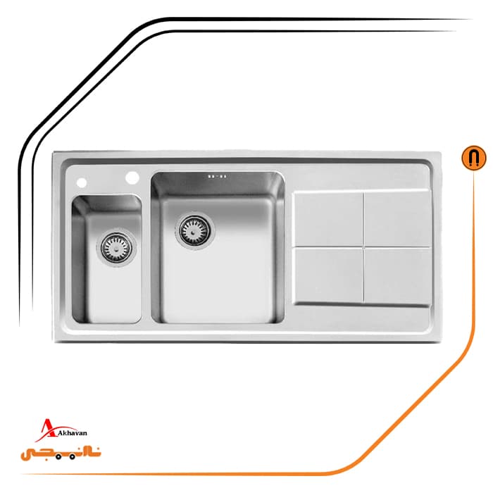 سینک توکار برند اخوان مدل 306