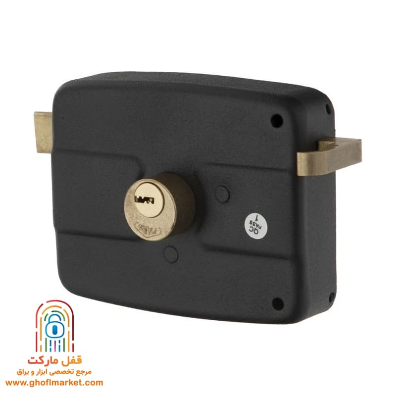 قفل درب حیاط کلید کامپیوتری پارس مدل DL-120