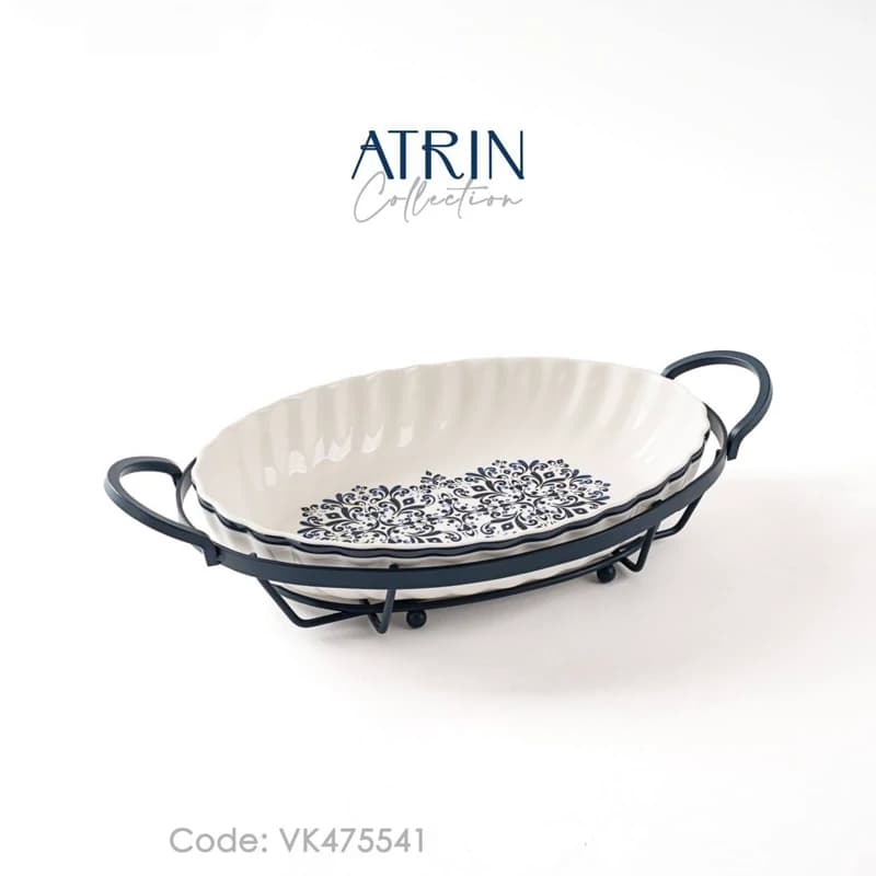 تابه بیضی کوچک BVK بی وی کی مدل ATRIN کد VK475541 — تصویر ۲