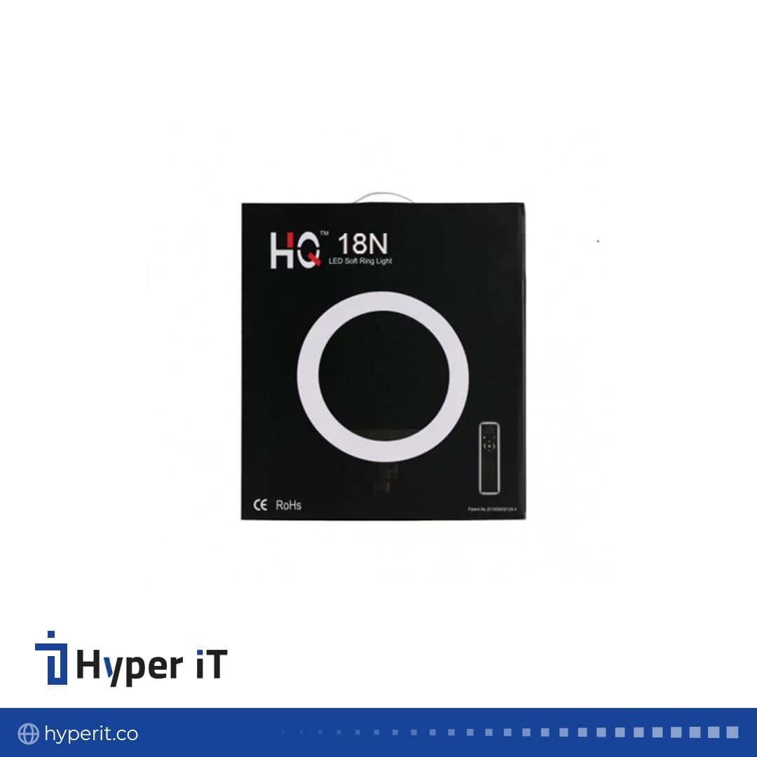 رینگ لایت HQ18N همراه با سه پایه