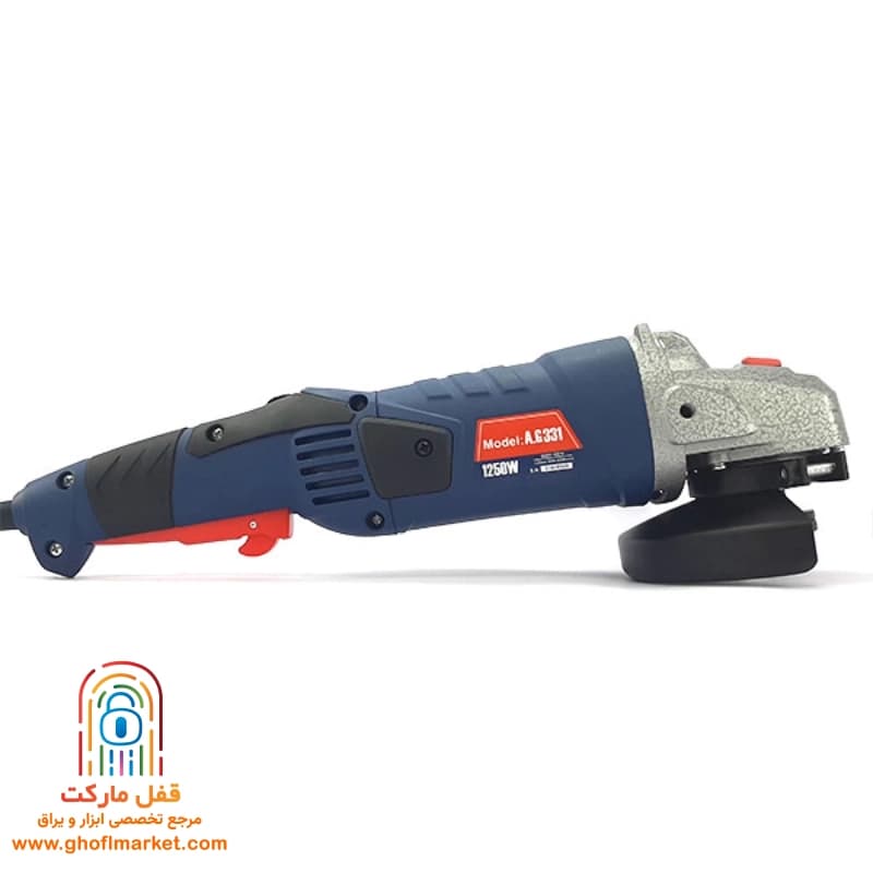 مینی فرز دسته دار 125 میلی متر (دیمردار) المکس مدل A.G 331 — تصویر ۴