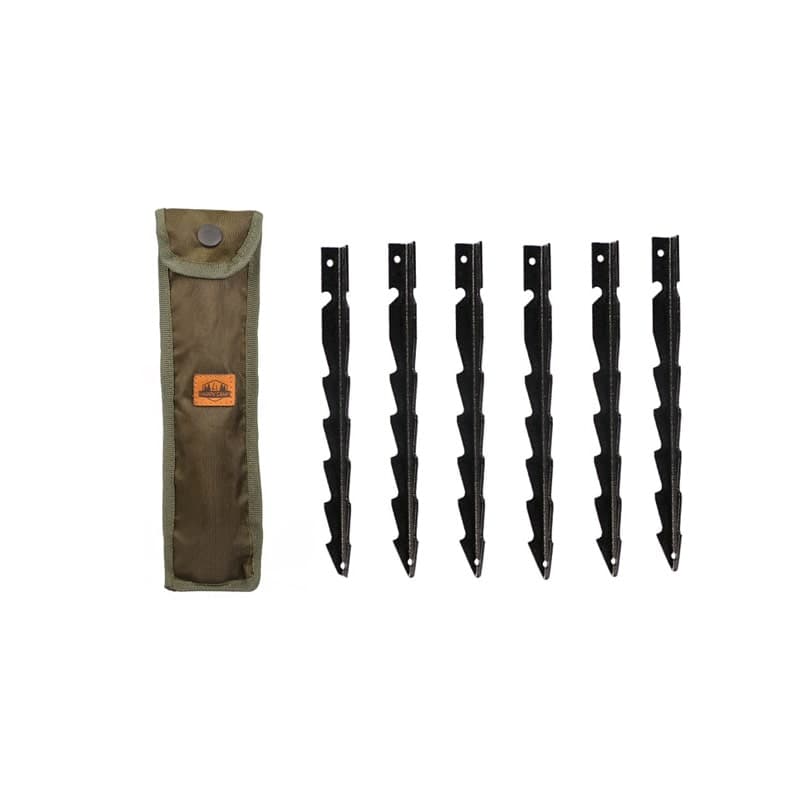 میخ چادر 25 سانتی هپی کمپ کد 46816 – مجموعه 6 عددی