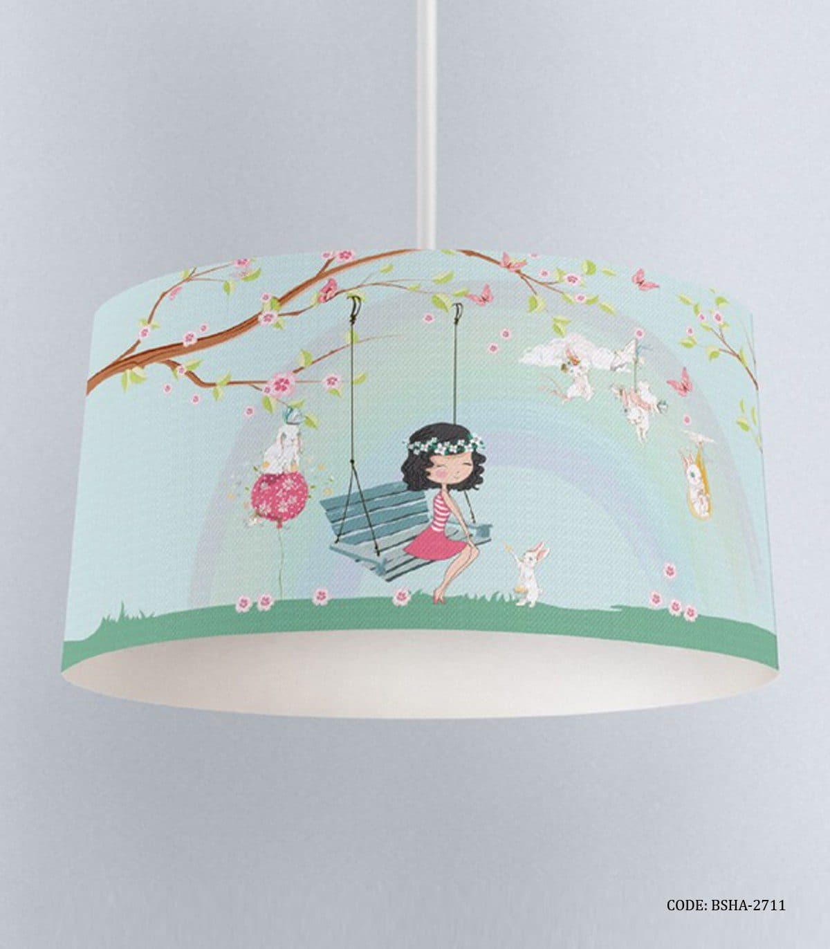 لوستر اتاق کودک دخترانه مدل Spring Girl