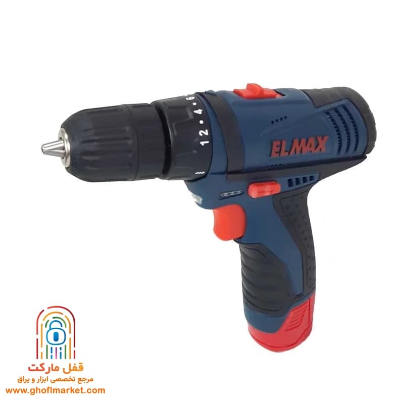 دریل شارژی 12 ولت لیتیوم المکس مدل C.D 232