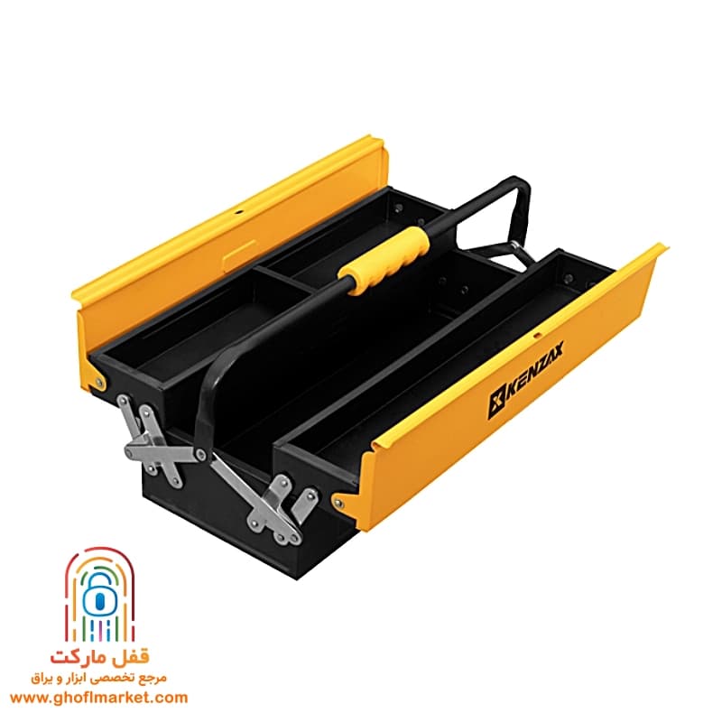 جعبه ابزار فلزی دو طبقه کنزاکس مدل 1502-KTB — تصویر ۲