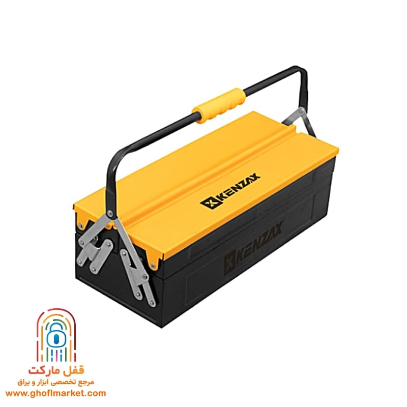 جعبه ابزار فلزی دو طبقه کنزاکس مدل 1502-KTB — تصویر ۴
