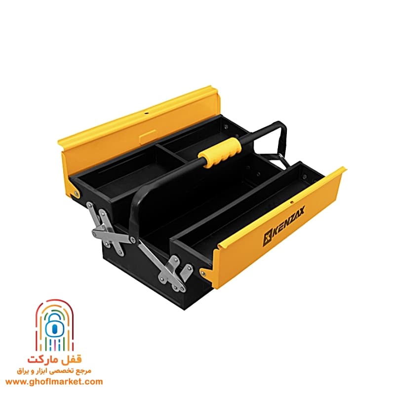 جعبه ابزار فلزی دو طبقه کنزاکس مدل 1302-KTB — تصویر ۵