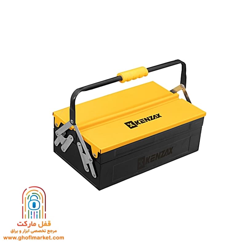 جعبه ابزار فلزی دو طبقه کنزاکس مدل 1302-KTB — تصویر ۴