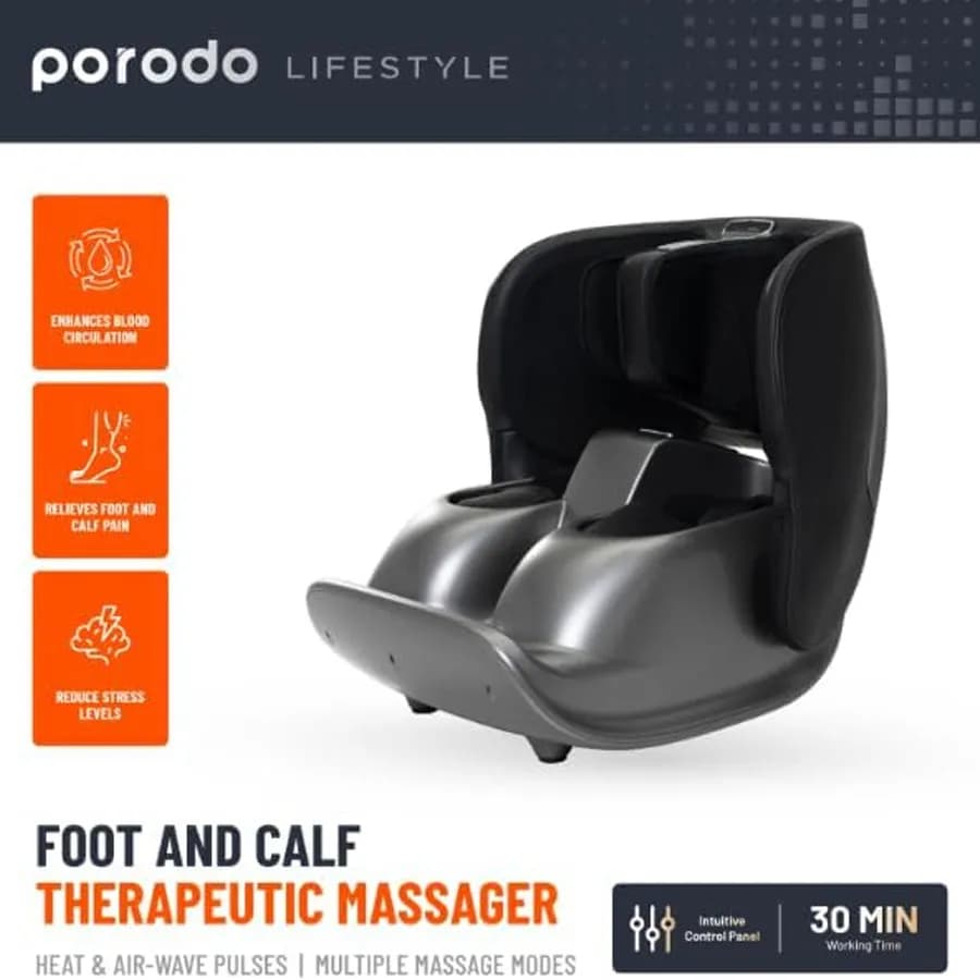 ماساژور پا پرودو مدل PD-LFFMG Foot and Calf Massager با کمپرس گرم — تصویر ۷
