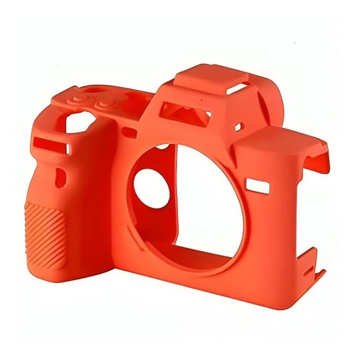 کاور دوربین سیلیکونی نارنجی Sony A7R IV/A7 IV/A7 III/A7R III Orange