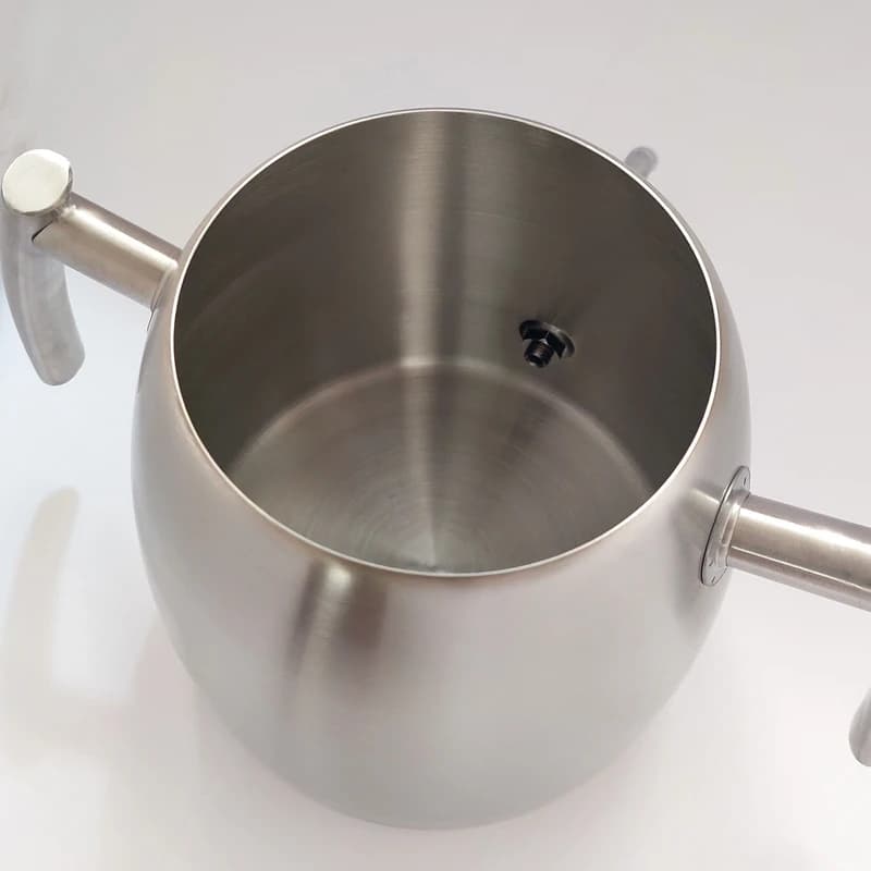 ست کتری قوری استیل نزاز (6 لیتر) کد 4000 — تصویر ۶