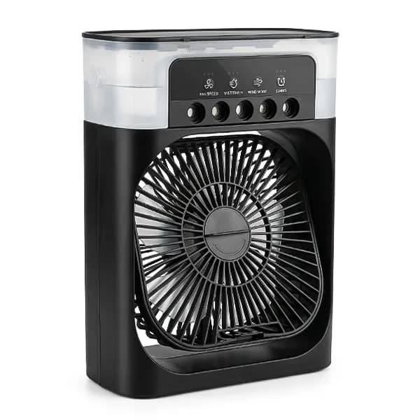 پنکه و مه پاش رومیزی با فن 25 سانت مدل AIR COOLER FAN