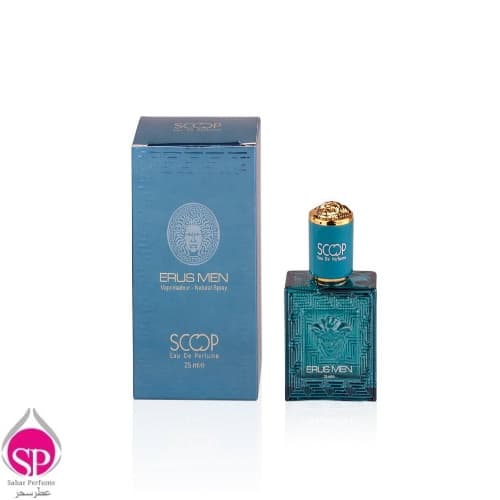 عطر جیبی مردانه اسکوپ مدل Erus Men حجم ۲۵ میلی لیتر