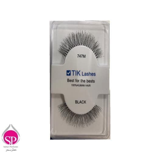 مژه مصنوعی نخ نامرئی مدل 747M-Black تیک – Tik