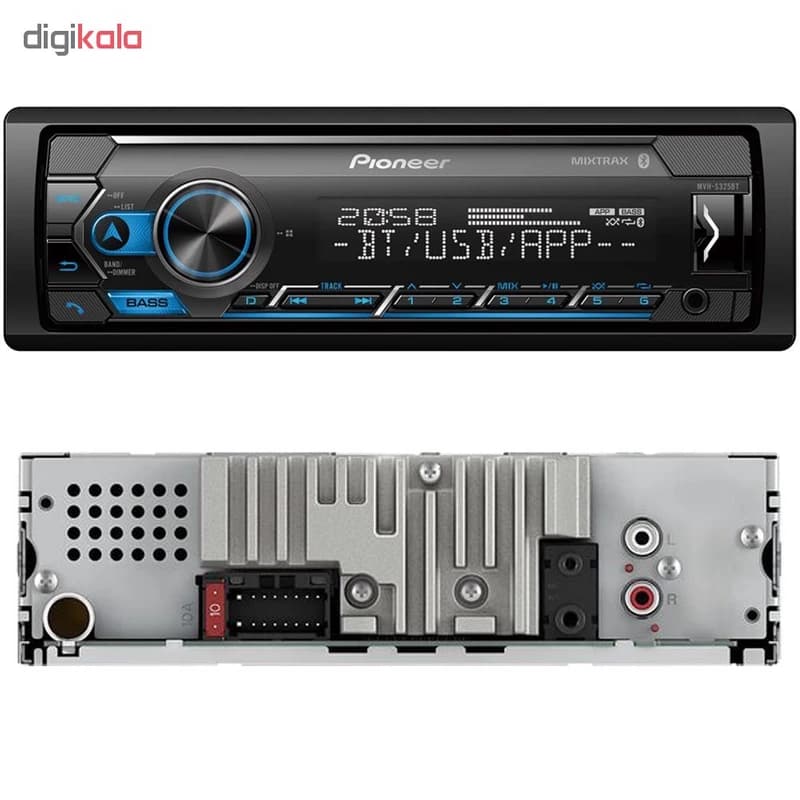 پخش کننده خودرو پایونیر مدل MHV-S325BT | خرید Pioneer Car Receiver — تصویر ۲