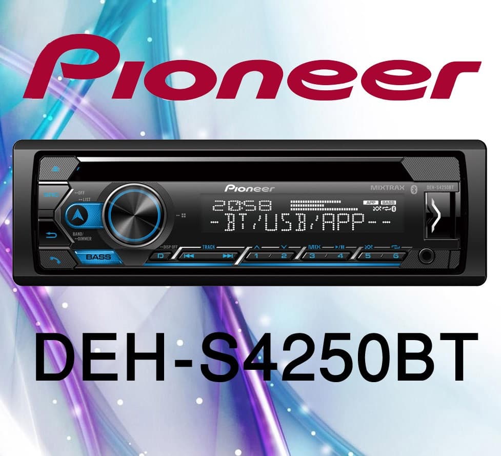 پخش کننده خودرو پایونیر DEH-S4250BT | Pioneer Car Stereo