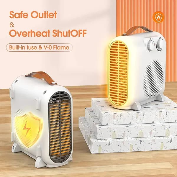 فن هیتر و بخاری جیپاس مدل 28547 | Geepas Fan Heater 28547 — تصویر ۲